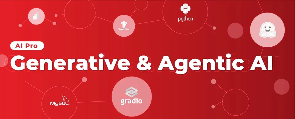 AI Pro: Generative AI & Agentic AI course banner