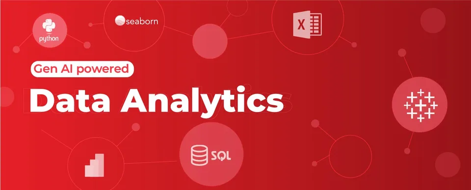 Gen AI-powered Data Analytics course banner